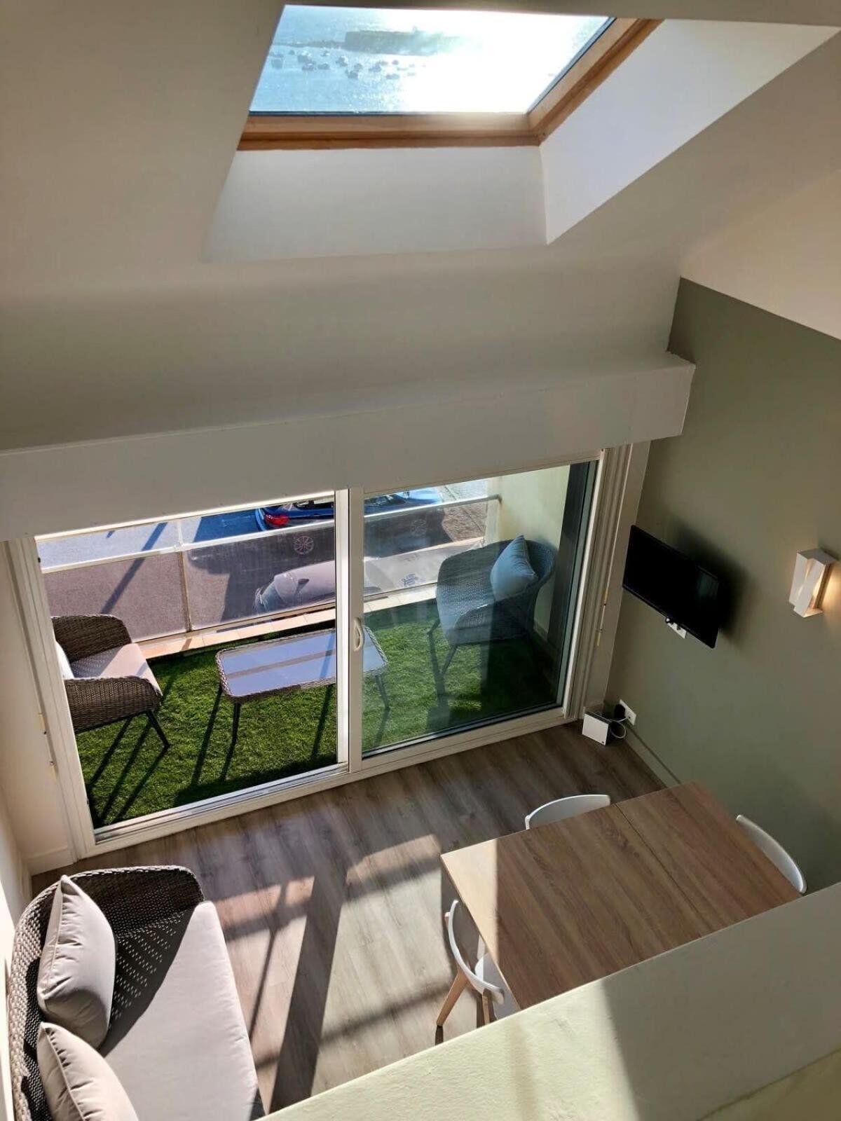 Magnifique Duplex Super Cosy Vue Mer 180 Ploemeur Esterno foto