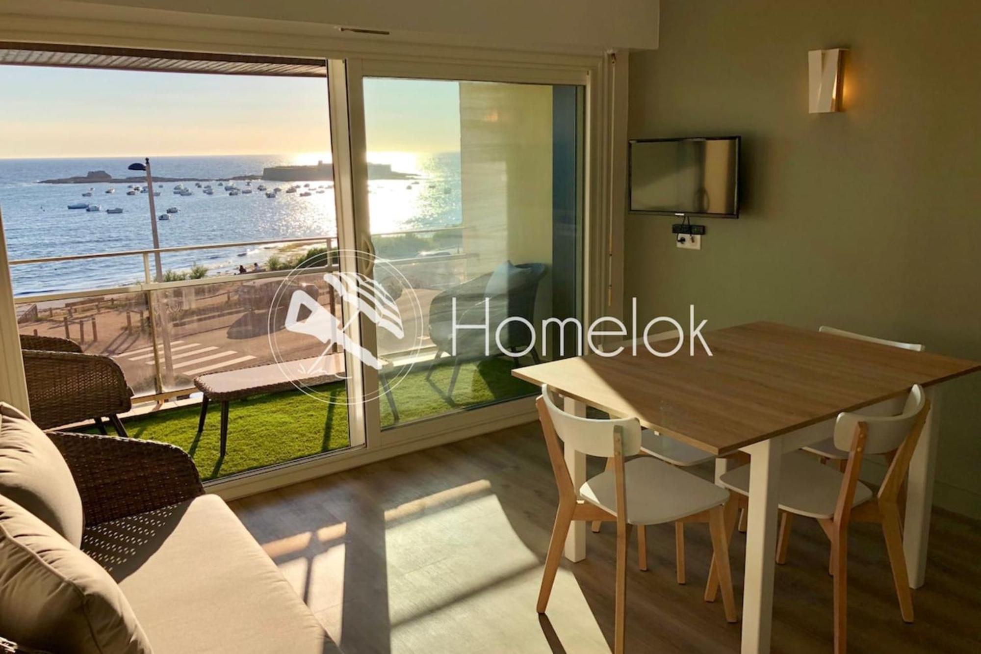 Magnifique Duplex Super Cosy Vue Mer 180 Ploemeur Esterno foto