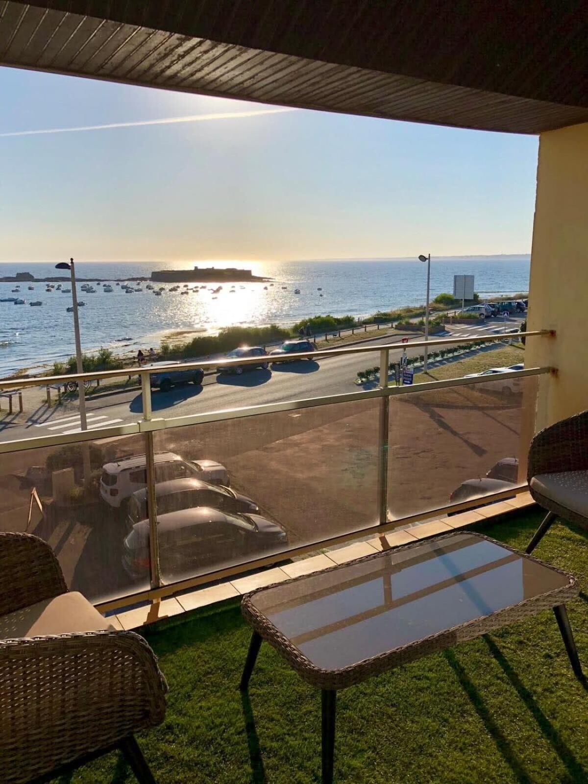 Magnifique Duplex Super Cosy Vue Mer 180 Ploemeur Esterno foto